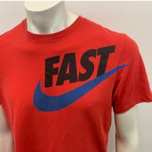 🍻2 For $15 🤝 Nike Dri-Fit Red Short Sleeve T-Shirt Men's Medium